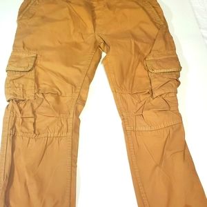 HALIFAX  Denim Group Men Khaki Cargo Pants